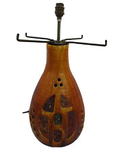 Lampe Accolay decor vitraux vers 1960-70 lamp