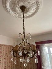 Lustre à 5 Lampes Style Louis