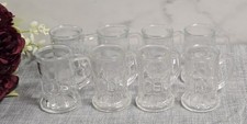 lot de 8 verres à liqueur en