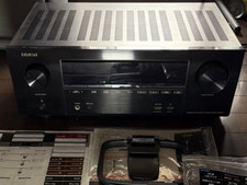 Denon AVR-X1600H 7.2-Channel Network A/V Receiver Black HDCP 2.3 eARC FM/AM