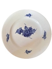 Royal Copenhagen Blue Flowers Braided Edge Dinner Plates 10” Signed Numbered