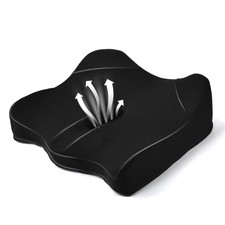 Coussin de Siège Voiture, Coussin Rehausseur Voiture en Mousse à Mémoire de F...