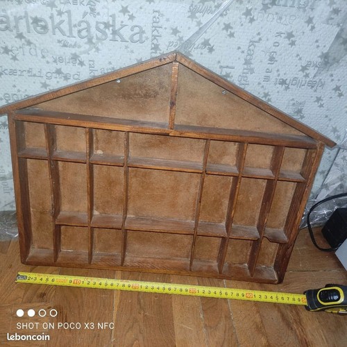 Ancienne etagere bois maison - etagere,