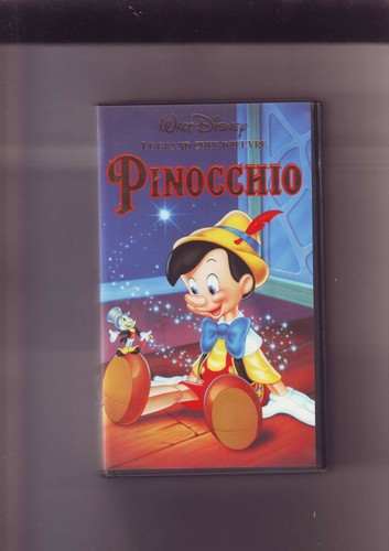 Pinocchio walt disney k7 - walt, -k7