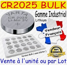 Piles VARTA Lithium 3V CR2025 - Disponible aussi LR03 AAA LR6 AA / CR2016 CR2032