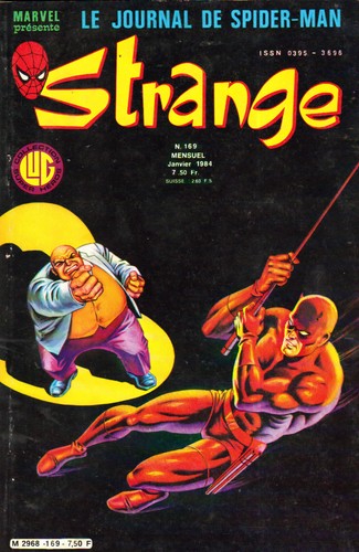 Strange 169 daredevil - n°169,