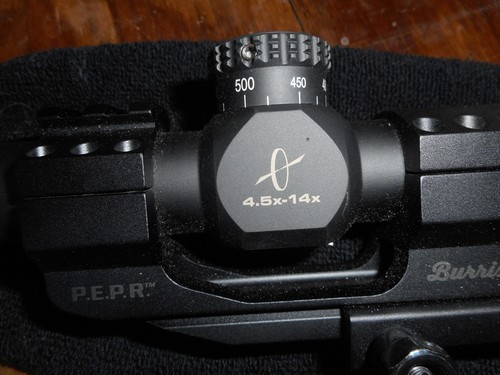 Burris 14x40mm riflescope - 4.5-14x40mm,