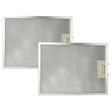2 Filtre en métal à graisse pour Zanussi ZK90X 94264000400