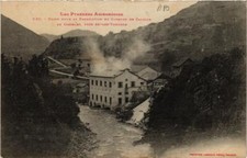 Old postcard factory for the manufacture of calcium carbide in castelet (647207)