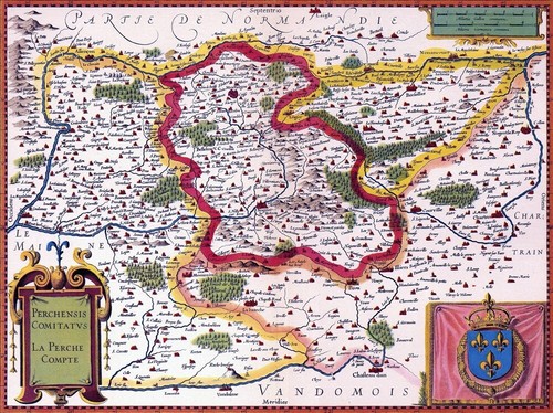Reproduction carte ancienne - ,