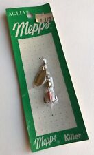 Vintage MEPPS Aglia Killer Fishing Lure Size 0 Spinner NOS Original Card FRANCE