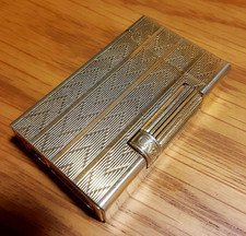 Caran d'Ache Gas Lighter Gold No Box Ignition confirmed No gas leakage Very Good