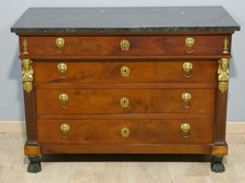 Return from Egypt, Empire period mahogany chest of drawers, early 19th century