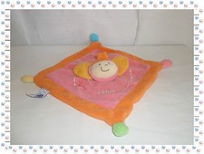 M - Doudou Plat Carré Abeille