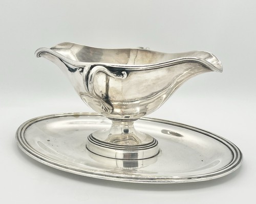 Saucière christofle sur pied - saucière,