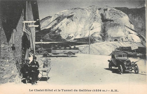 Cpa chalet hotel et le - le,