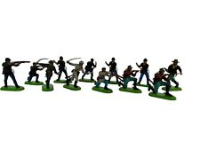 Britains Civil War Toy Soldiers Figurines Lot of 12 Military Diorama Men 1971