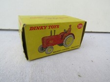 dinky toys tractor box massey harris number 300 meccano antique toy