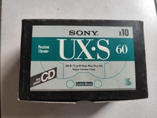 Cassettes Sony UX-S 60 TYPE II