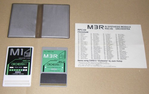 Carte mémoire korg m3r - mÉmoire,
