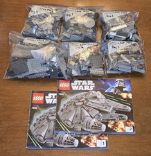 LEGO 7965 Star Wars Millennium Falcon with Manuals but NO Minifigures