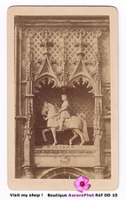 CHÂTEAU DE BLOIS, PORTE D'ENTRÉE LOUIS XII, SCULPTURE ÉQUESTRE, CDV  -DD10