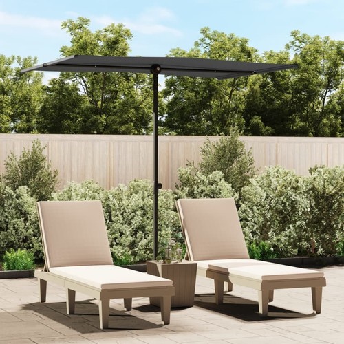 Garden parasol with aluminum - garden,
