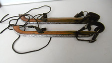 ancienne paire de patin a glace g.pocl