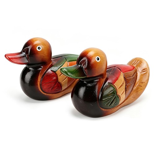 Statues mandarin bois - mandarin, en