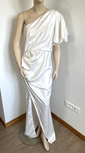 Robe t40 satin - satin, blanc