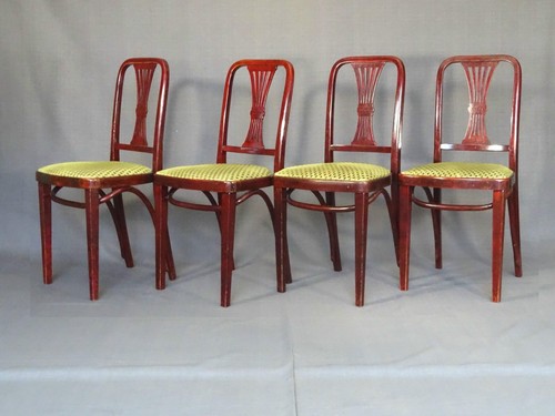 Lot chaises art déco - de, par