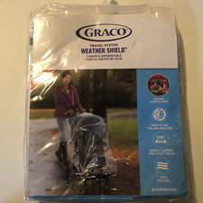 Graco Travel System For Most Strollers Clear View Weather Shield Universal Fit