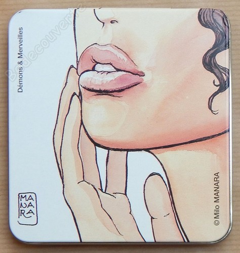 Boite métallique milo manara - métallique,
