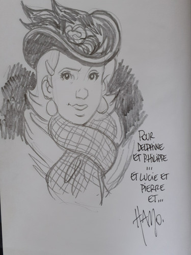 Belle dedicace hamo special - hamo,