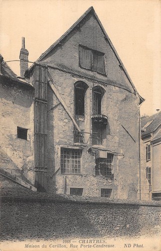 Old postcard chartres - postcard, 28