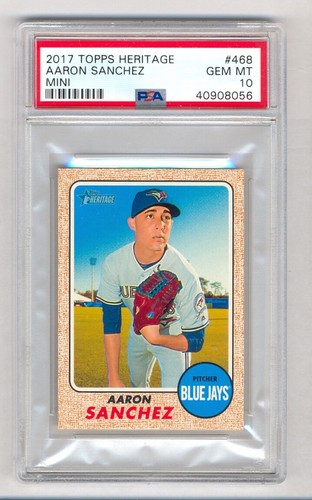 Aaron sanchez 2017 topps - aaron,