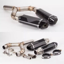 For Aprilia Shiver 750 GT 08-17 Motorcycle Exhaust Pipe Muffler Mid Link Pipe