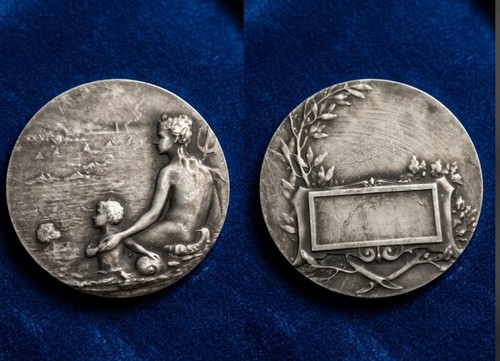Médaille ancienne art nouveau - médaille,