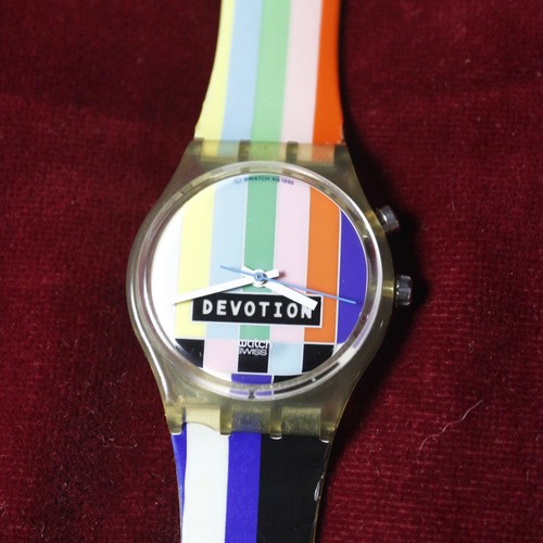 Montre lumineuse swatch - montre,