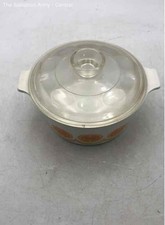 Pyroflam Electro Multicolor Pattern Dutch Style Cookware Casserole Dish With Lid