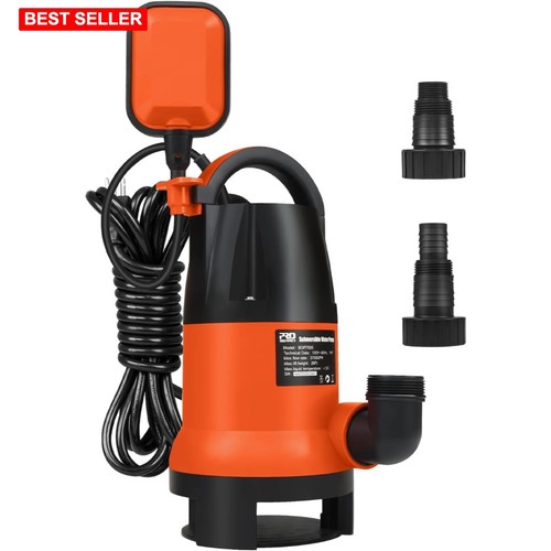 Sump pump electric 1hp - 1hp, 3700gph