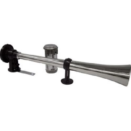 Klaxon chrome trompe 47cm - klaxon,