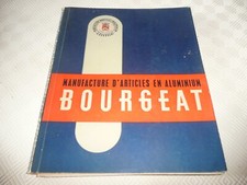 CATALOGUE BOURGEAT LES ABRETS ISERE ARTICLES DE CUISINE ALUMINIUM 1951