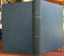 1906 REVUE LE CORDON BLEU RELIURE ANNÉE COMPLÈTE CUISINE GASTRONOMIE PATISSERIE