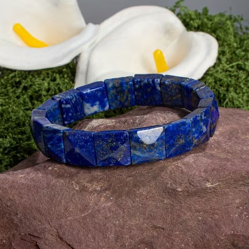 Bracelet perles lapis - perles,
