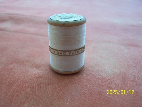 Ancienne bobine bois dmc - ancienne,