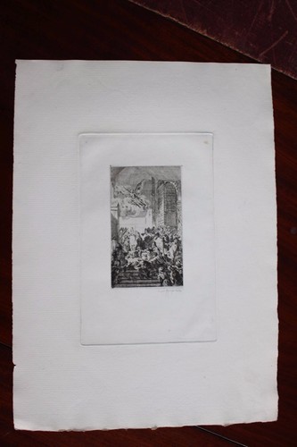 1876 eau forte sur - 1876,