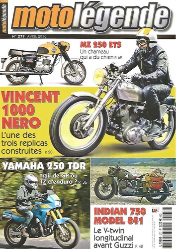 Moto legende 277 - moto, vincent