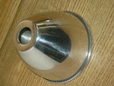 a 1 reflector lampshade polished aluminum diam 130 mm high 110 mm hole 28 mm greasy