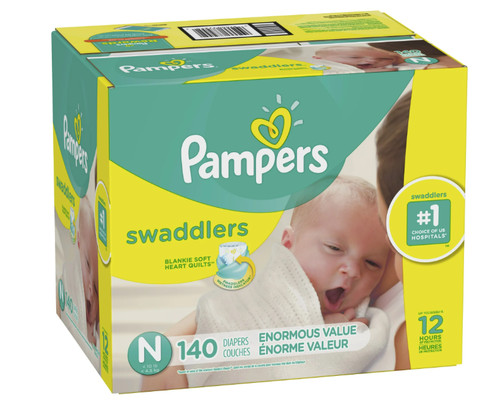 Pampers swaddlers diapers size - pampers,
